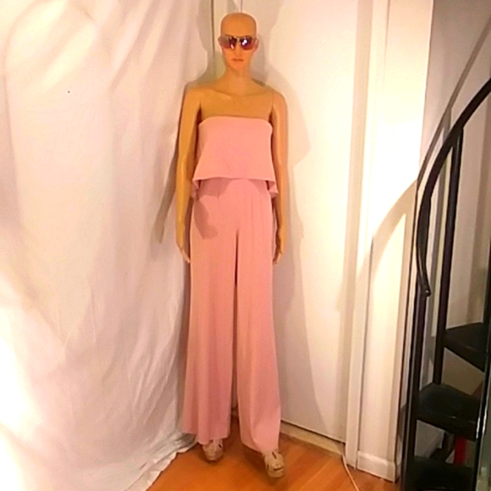 Elegant NWT JAYGODFREY Blush Pink Jumpsuit